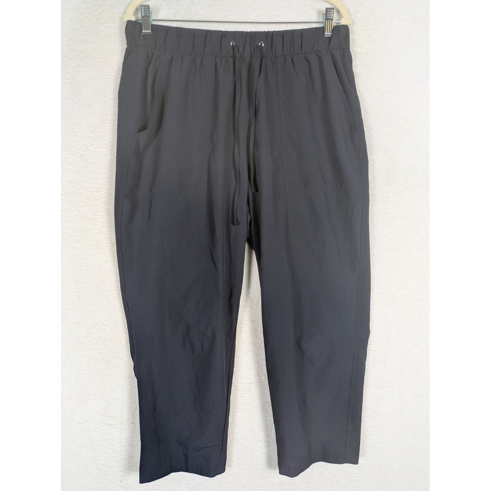 Old Navy Active Pants Women Large Navy StretchTech High Rise Cropped Jogger
